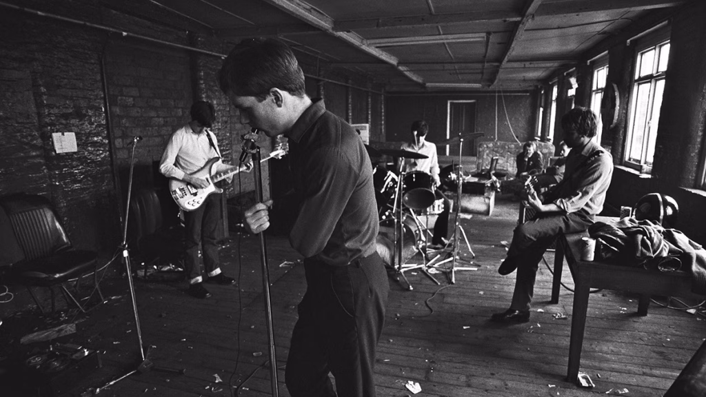 Joy Division performing