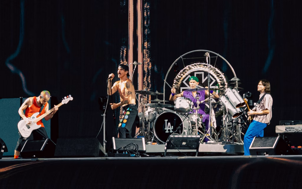 Red Hot Chili Peppers performing