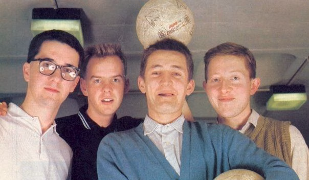 The Housemartins smiling