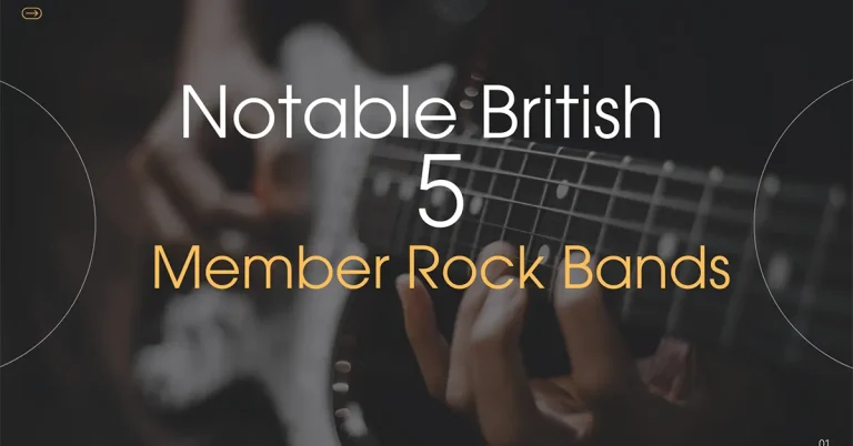 Groupes de rock britanniques composés de 5 membres