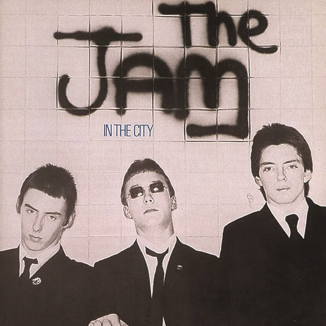 The Jam 2 The jam + In the City + Album cover